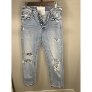 Mother Superior The Scrapper Ankle Jeans Wicked Wild Calling size 25